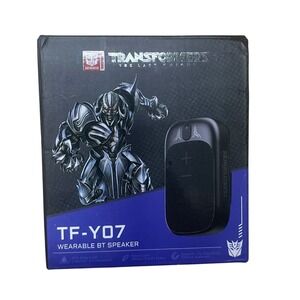 Transformers The Last Knight TF-YO7 Wearable BT Speaker Black Megatron IPX6